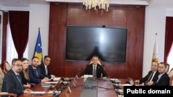 Mbledhja e anëtarëve të Këshillit Prokurorial të Kosovës më 13 mars.