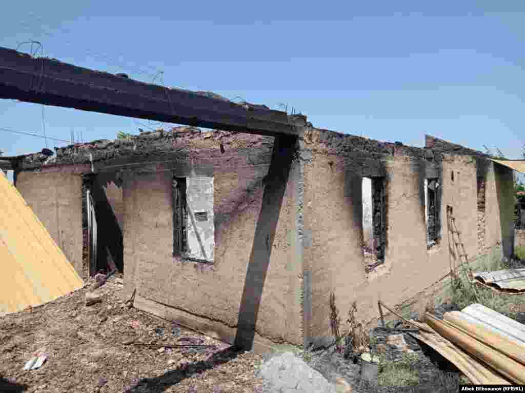 More destruction in the village of Maksat in Kyrgyzstan&#39;s Batken region.&nbsp;