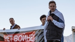 Georgia--Batumi--activist from Kazan Mark Serov