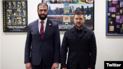 24 სექტემბერს ნიუ-იორკში გაიმართა უკრაინის პრეზიდენტ ვოლოდიმირ ზელენსკისა და სირიის პრეზიდენტ აჰმედ ალ-შარაას შეხვედრა 