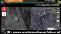 Ураження бійцями 116-ї ОМБр ЗСУ російських військових на мотоциклах під час штурму