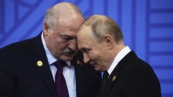Владимир Путин и Александр Лукашенко