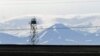 Turkey -- A Turkish army watch tower at Dogu Kapi border gate with Armenia, in Akyaka, province of Kars, 15Apr2009