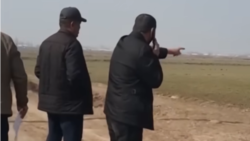 Uzbek farmers in Andijon expressing concerns that their land is being illegally seized and given to Chinese investors