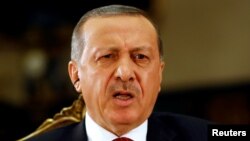 Speaking to Reuters on July 21 after declaring a three-month state of emergency, Turkish President Recep Tayyip Erdogan also said Turkey’s armed forces will be quickly restructured and have “fresh blood.”