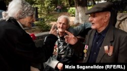 Ветераны Второй мировой войны в парке Ваке (архивное фото)