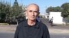 Агзам Тургунов в день освобождения из колонии, 7 октября 2017 года. 