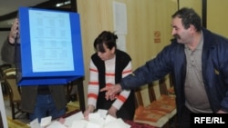 Prebrojavanje glasačkih listića Foto:Savo Prelević