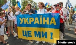 Під час відзначення Дня Незалежності України. Київ, 24 серпня 2020 року