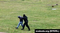 Затрыманьне ў Менску. Ілюстрацыйнае фота