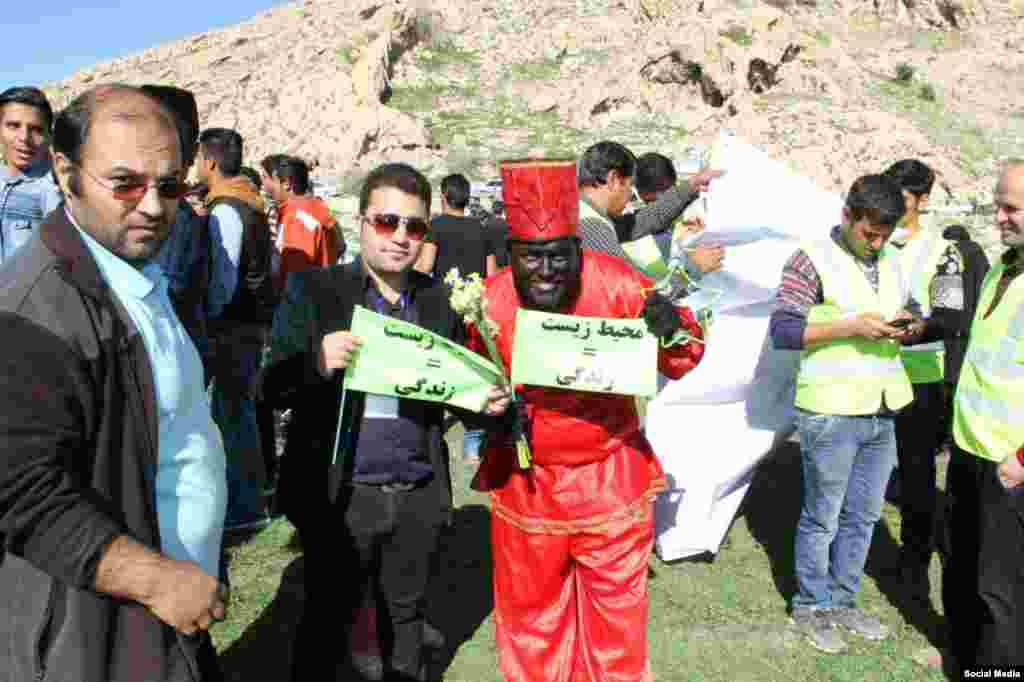 Gathering for protection of PARISHAN Lake in Fars Province, Iran