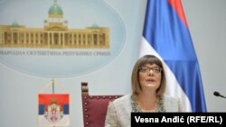 Predsjednica Skupštine Srbije Maja Gojković