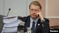 Голова «Яблука» Микола Рибаков у суді, 17 серпня 2026 року