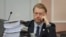 Председатель "Яблока" Николай Рыбаков в суде, 17 августа 2026
