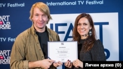  Теодора Маркова и Станиславс Токаловс на фестивала HEART OF EUROPE през октомври 