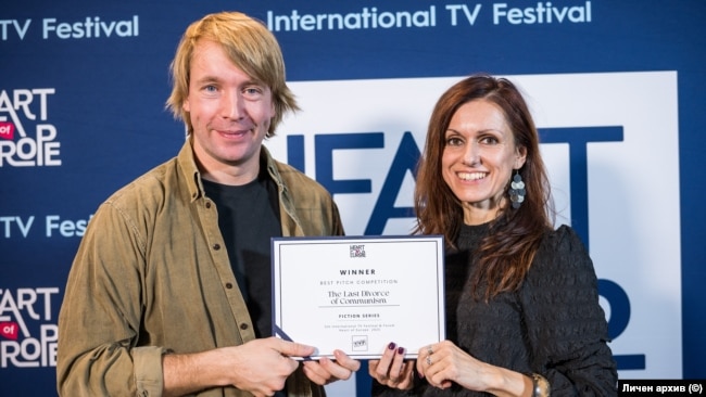 Теодора Маркова и Станиславс Токаловс на фестивала HEART OF EUROPE през октомври