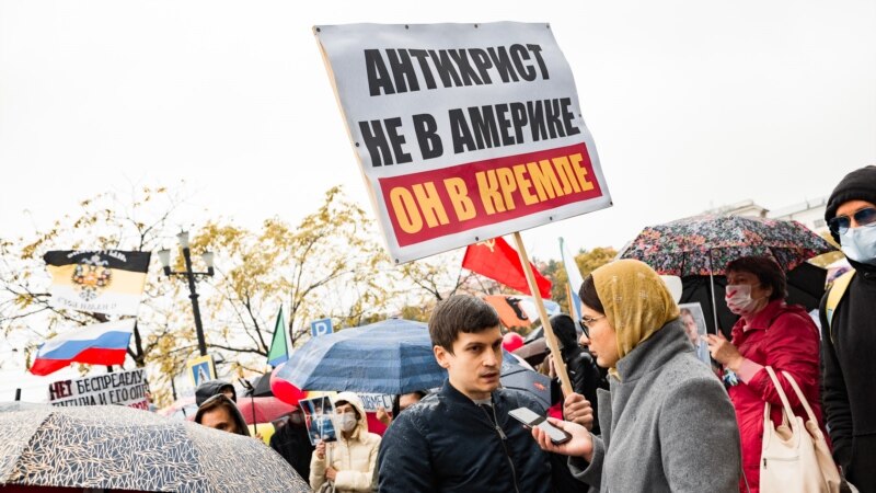 19-я субота пратэстаў у Хабараўску. Масава затрымліваюць незалежных журналістаў