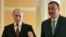 Президент России Владимир Путин и президент Азербайджана Ильхам Алиев (фотография из архива)