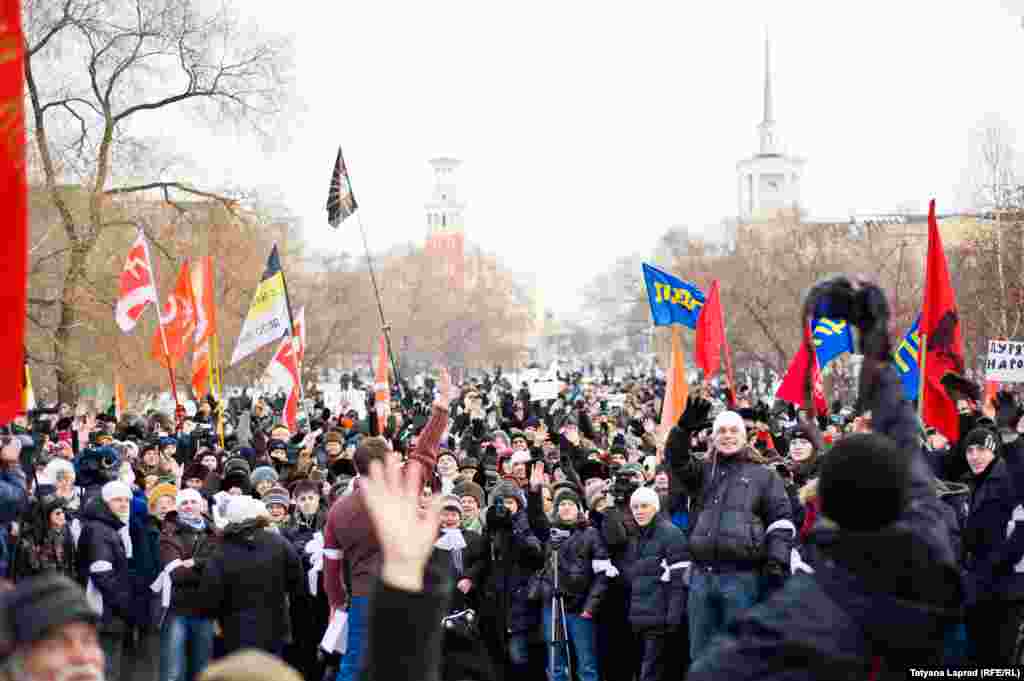 Russia -- Krasnoyarsk, miting 24.12.11