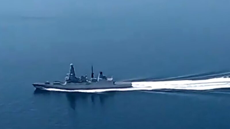 Эсминец в акватории Черного моря: британцы хотели показать «приверженность территориальной целостности Украины»