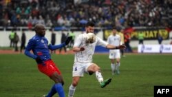 Nga ndeshja e Kosovës me Haitin në Mitrovicë - mars 2014.