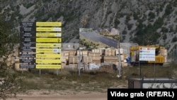 Solarna elektrana u Stocu, jug BiH, gdje je izvođač radova kineska kompanija, 9. 10. 2025. 