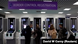 Чешка - терминали за пријавување на аеродромот „Вацлав Хавел“ во Прага, 14 октомври 2025 година.