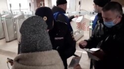 Транспортный коллапс в Москве из-за проверок пропусков