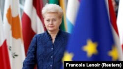 Президент Литвы Даля Грибаускайте