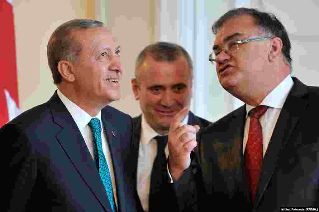 Mladen Ivanić (D) i Erdogan (L)