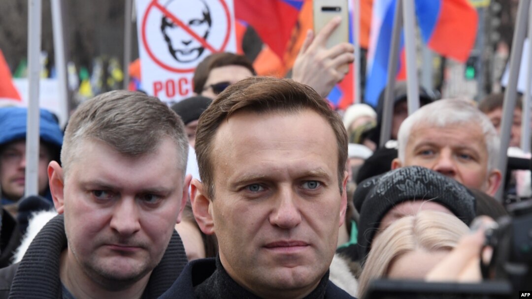 Russian opposition leader Alexei Navalny