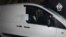 A photo from Russia's Investigative Committee shows a van in which the suspect, who allegedly killed the Russian oligarch, escaped in.