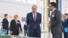 Қазақстан президентң Қасым-Жомарт Тоқаев Астанадағы Назарбаев Университетінде тұр. 4 мамыр, 2022 жыл.