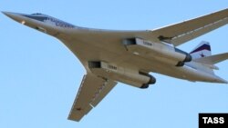 Русия хәрби һава көчләрендәге заманчалаштырылган ТУ-160 стратегик бомбалау очкычы