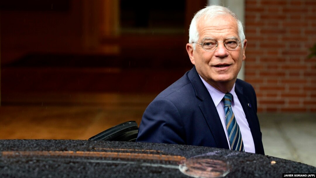 The EU's proposed foreign-policy chief and current Spanish foreign minister, Josep Borrell, is seen on June 8, 2018 in Madrid.