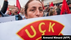 Protest u Prištini, 3. novembar 2017.