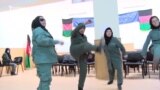 Afghan Policewomen On Patrol