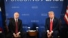 Орусиянын президенти Путин менен АКШнын лидери Трамп Аляскада, 15-август, 2025-жыл.