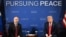 An agreement between US President Donald Trump (left) and Russian President Vladimir Putin that led Washington to ease restrictions on Russian diesel imports has drawn bipartisan criticism in Congress amid fears the move could benefit Moscow’s war effort in Ukraine. (file photo)