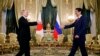 Putin, Abe Vow To Work Together To Ease Korea Tensions