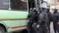 Police In Krasnoyarsk Detain Anti-Putin Protesters