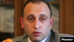 Armenia - Vahagn Harutiunian, the chief investigator in the official inquiry into the March 2008 unrest.