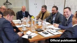 Средба во Солун  на државниот секретар во МНР на Република Северна Македонија и генералниот секретар за меѓународни економски односи во МНР на Грција   International Economic Relations in the MNR of Greece.