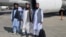 A photo from the Taliban's Agriculture Ministry shows the delegation departing for Moldova.