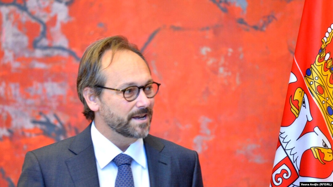 Šef Delegacije Evropske unije u Srbiji Emanuel Žiofre.