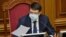 Ukrainian Parliament Speaker Dmytro Razumkov (file photo)