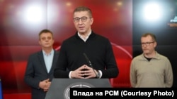 Христијан Мицкоски, премиер на Северна Македонија.