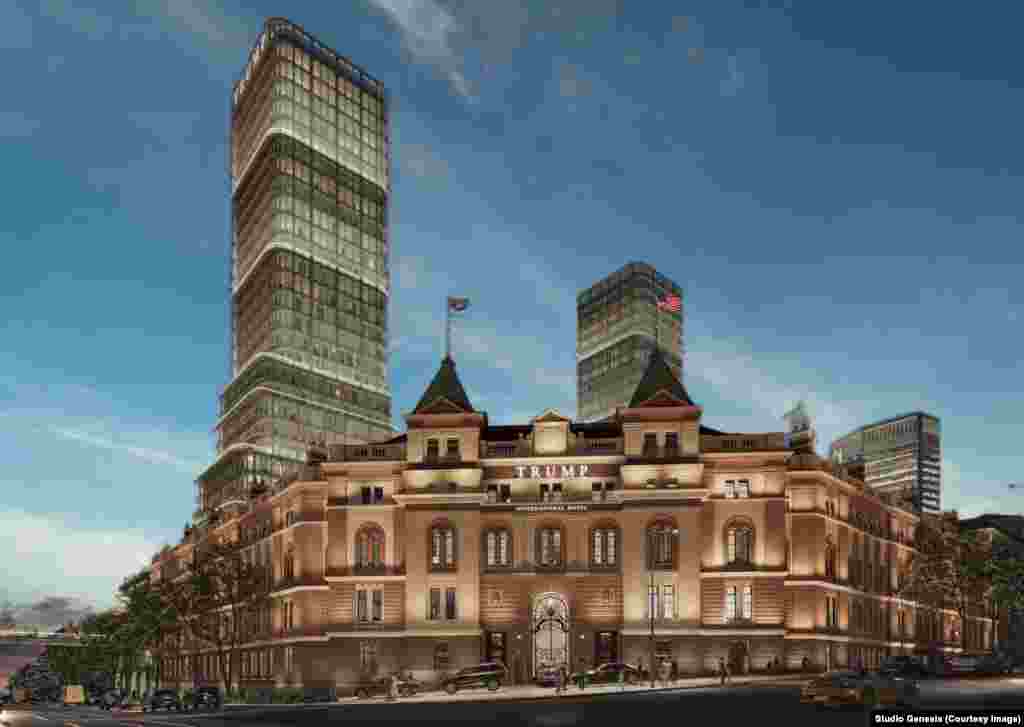 Проєкт включатиме розкішний готель та житлові будинки, а також музей та меморіал загиблим унаслідок бомбардувань НАТО