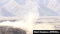 Kyrgyzstan -- Naryn, hydroelectric dam, 16 October 2014