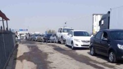 12 кг. героин ўзбек-қозоқ чегарасидан ўтгани ортидан чегарада яна узундан-узун навбат пайдо бўлди